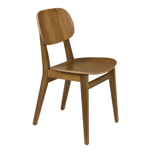 Silla de madera Tramontina London de tauarí almendra sin brazos