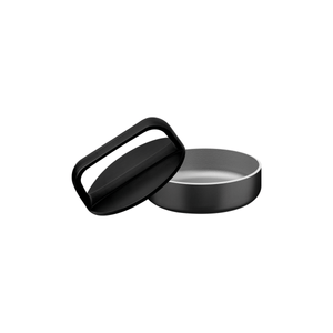 Molde Prensador de Hamburguesas Tramontina Black Burger en Polipropileno Negro con Base en Aluminio