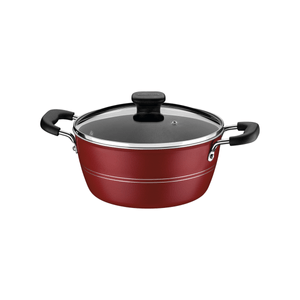 Cacerola con Antiadherente 20 cm 2,4L Roja Tramontina Sicilia