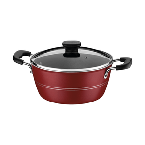 Cacerola con Antiadherente 20 cm 4,3L Roja Tramontina Sicilia