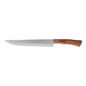 Cuchillo de Carnicero Tramontina Nômade con Lámina de Acero Inoxidable y Mango de Madera 10"