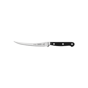 Cuchillo para Tomates Tramontina Century con Lámina en Acero Inoxidable y Mango en Policarbonato y Fibra de Vidrio Negro 5"