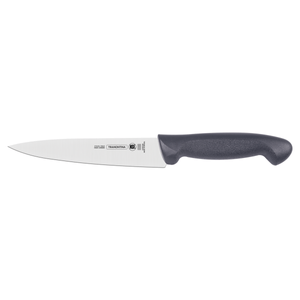 Cuchillo para Carne Tramontina Profesional con Lámina de Acero Inoxidable y Mango de Polipropileno Gris de 6"