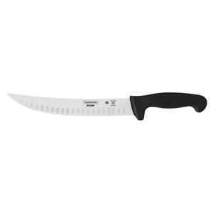 Cuchillo para Carne Butcher con Lámina de Acero Inoxidable y Mango de Polipropileno Negro 10"