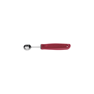 Boleador Tramontina Utilitá en Acero Inoxidable con Mango de Polipropileno Rojo 2,4 cm