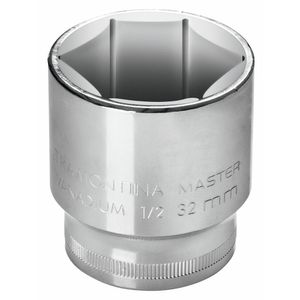 Dado Hexagonal en Acero Cromo Vanadio 9 mm Tramontina MASTER - Encastre 1/2"