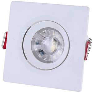 Spot LED Tramontina cuadrado 5 W 6500 K luz blanca