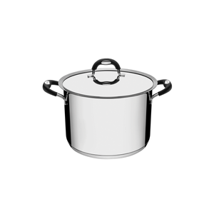 Olla Alta de Acero Inox. 20 cm 4,5 L Tramontina Dúo Silicone