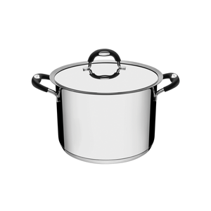 Olla Alta de Acero Inox. 24 cm 7,7 L Tramontina Dúo Silicone