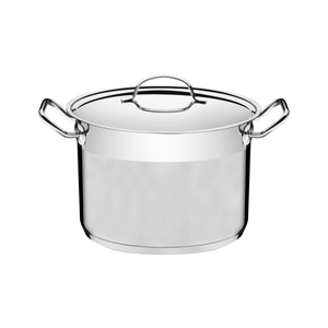 Olla Alta de Acero Inox. 24 cm 7,8 L Tramontina Profesional.