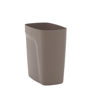 Basurero Tramontina Compact ECO en Polipropileno Taupe sin Tapa 8,5 L