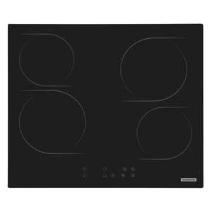 Cooktop eléctrico Tramotina vitrocerámico con 4 áreas de calentamiento y mando Touch