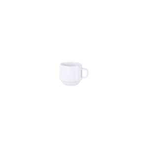 Juego 6 Tazas Café Tramontina Línea Paola Porcelana 100 ml