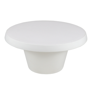 Mesa de Centro Tramontina Cona en Polietileno Blanco