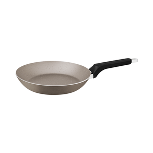 Tramontina Milazzo Almond Aluminum Frying Pan with Interior and Exterior Starflon Max Nonstick Coating, 20 cm