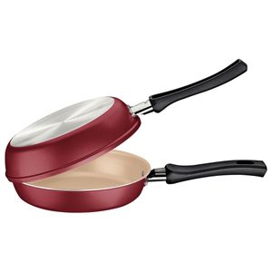 Omeletera Doble con Antiadherente 20 cm 1L Tramontina Loreto