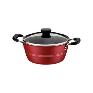 Olla con Antiadherente de 20 cm 2,4L Roja Tramontina Sicilia