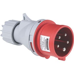 Enchufe Mueble Industrial 3P+N+T 16 A 380-41 V CA 6 H Tramontina