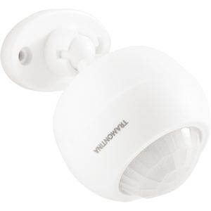 Sensor de Presencia 360° Articulado de Pared y Techo Tramontina Bivolt con Fotocélula Blanco