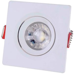 Spot LED Tramontina cuadrado 5 W 3000 K luz amarillo