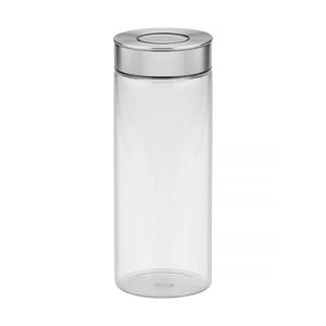 Contenedor de vidrio Purezza con tapa de acero inoxidable de 1,8l Tramontina