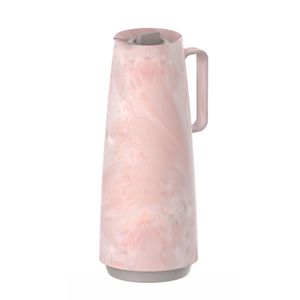Jarra Térmica Tramontina Exata en Plástico Marmolado Rosa 1 L