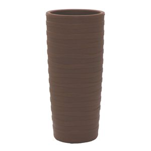 Maceta Tramontina Grego en Polietileno Terracota 80 cm