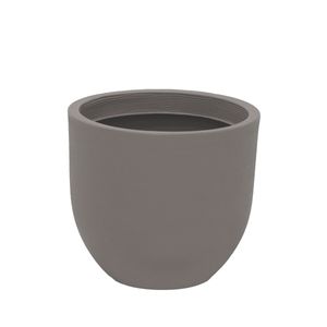 Maceta Tramontina Laos en Polietileno Concreto 38 cm
