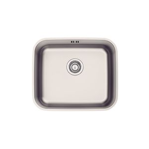 Cubeta Bajo poner Tramontina Dora 40 BL R6 de Acero Inoxidable Cepillado con Válvula con escape 40 x 34 cm