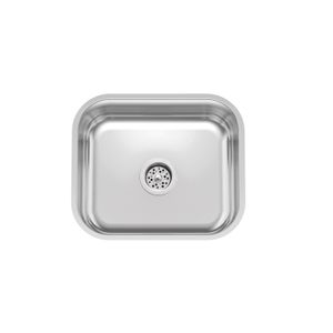 Cubeta Bajo poner Tramontina Basic 40 BL en acero inoxidable natural 40x34 cm