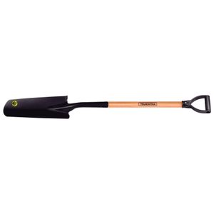 Pala jardinera reforzada, mango de madera 71 cm
